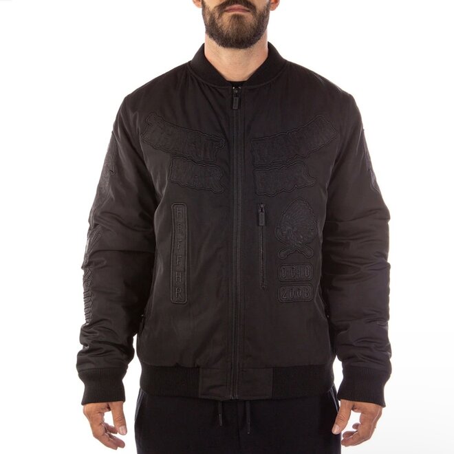 ALEXANDER THE GREAT BOMBER JACKET BLACK