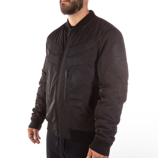 ALEXANDER THE GREAT BOMBER JACKET BLACK