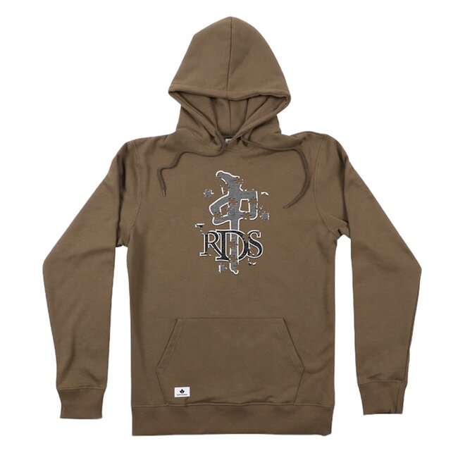 OG PUZZLE PO HOODY ARMY GREEN