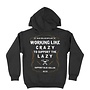 CRAZY ZU HOODY BLACK