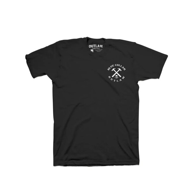 WORK HARDER SS TEE BLACK