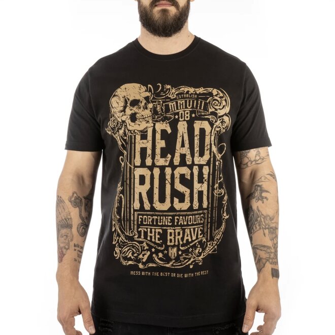 Headrush Camiseta Brass N Chains Negro