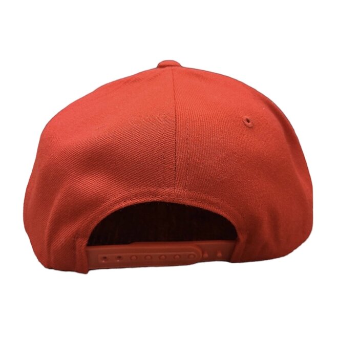 BUCKSHOT SNAPBACK HAT RED