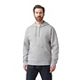 WATER REPELLENT SLEEVE LOGO PO HOODY HEATHER GREY
