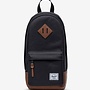 HERITAGE SHOULDER BAG BLACK/TAN