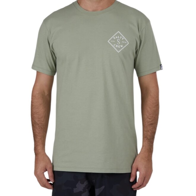 TIPPET SS TEE DUSTY SAGE