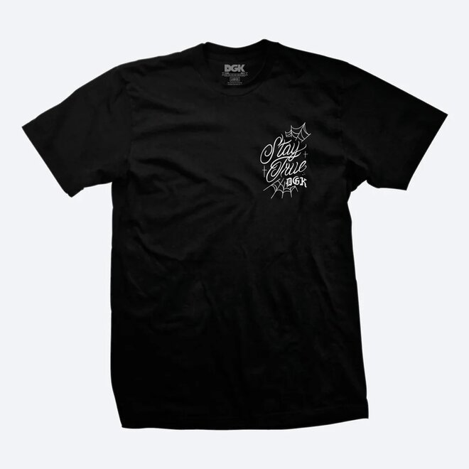 STAY TRUE SS TEE BLACK