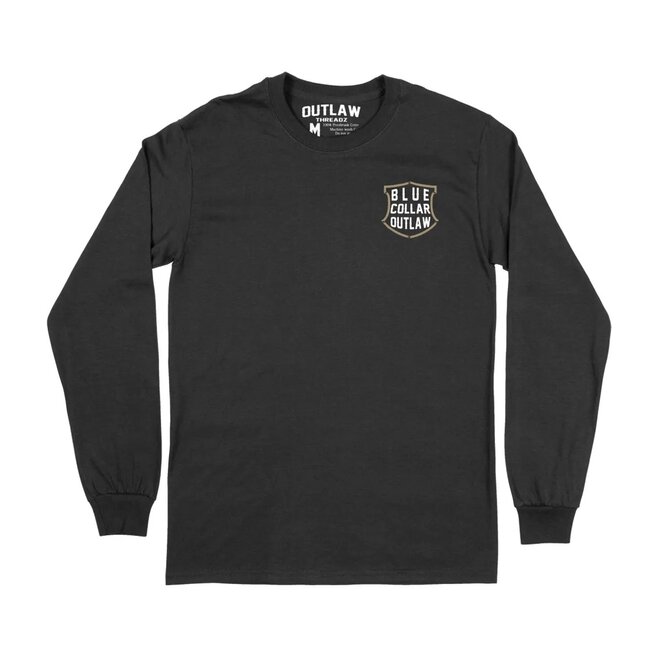 BC EAGLE LS TEE BLACK