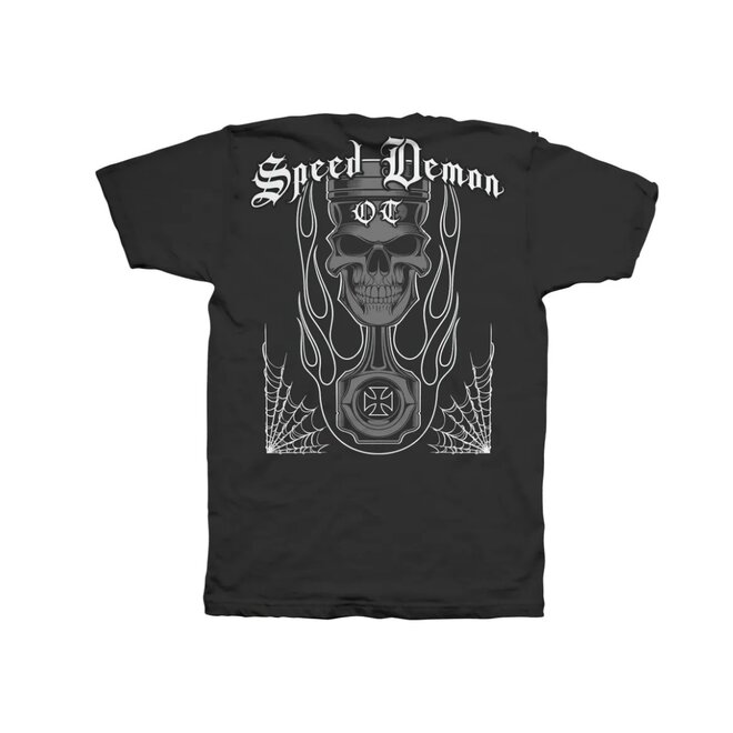 SPEED DEMON SS TEE BLACK