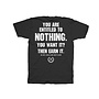 NOTHING SS TEE BLACK