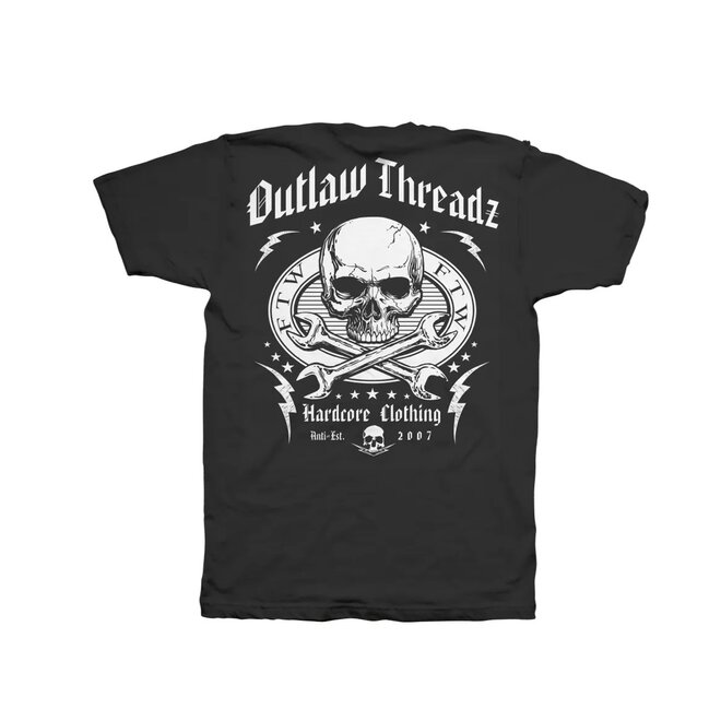 OUTLAW SS TEE BLACK