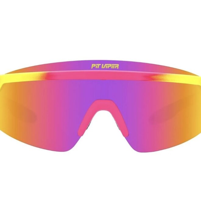 THE ITALO SKYSURFER POLARIZED PINK-PURPLE SUNGLASSES