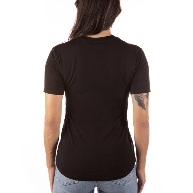 HOAR VNECK SS TEE BLACK