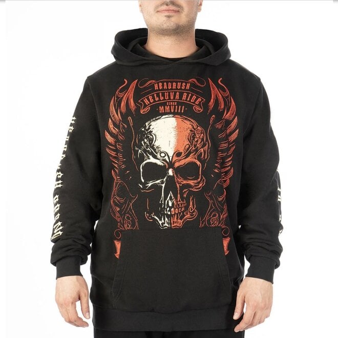 THE HELL WINGS PO HOODY BLACK