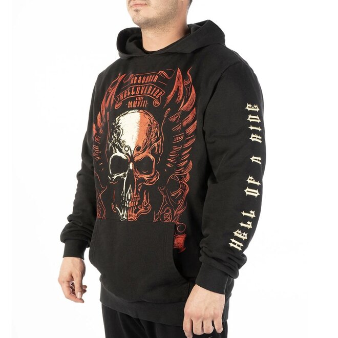 THE HELL WINGS PO HOODY BLACK