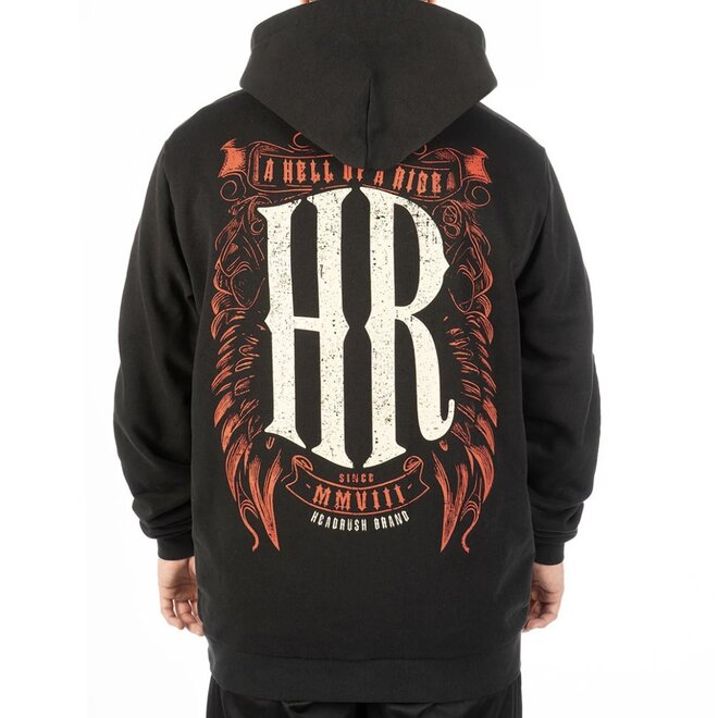 THE HELL WINGS PO HOODY BLACK