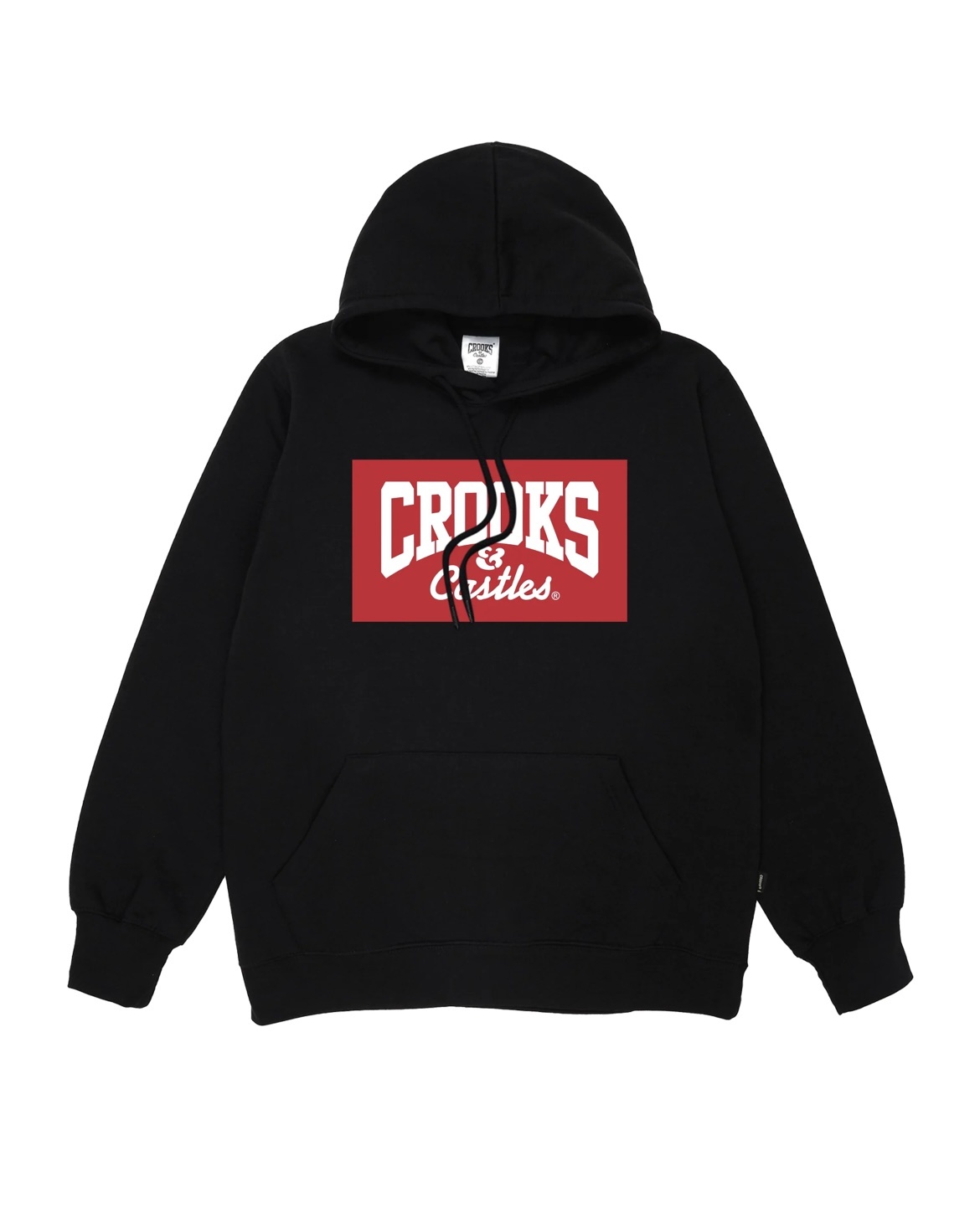 Black box logo hoodie best sale