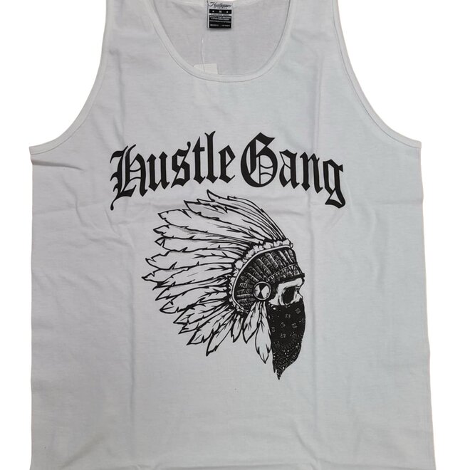 TONAL RAG TANK WHITE