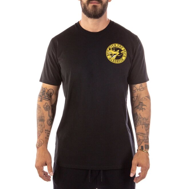 THE RIDE WITH THE PACK SS TEE BLACK
