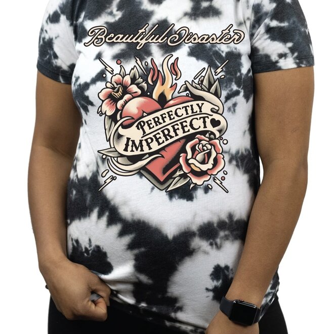 REBEL INK TIE DYE SS TEE MULTI