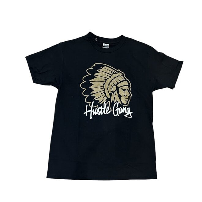 SIGNATURE SS TEE BLACK GOLD