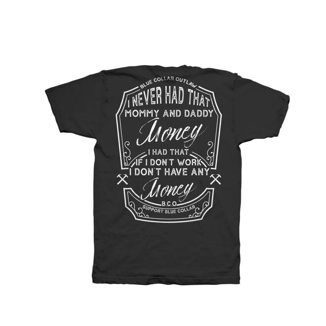 MAD MONEY SS TEE BLACK