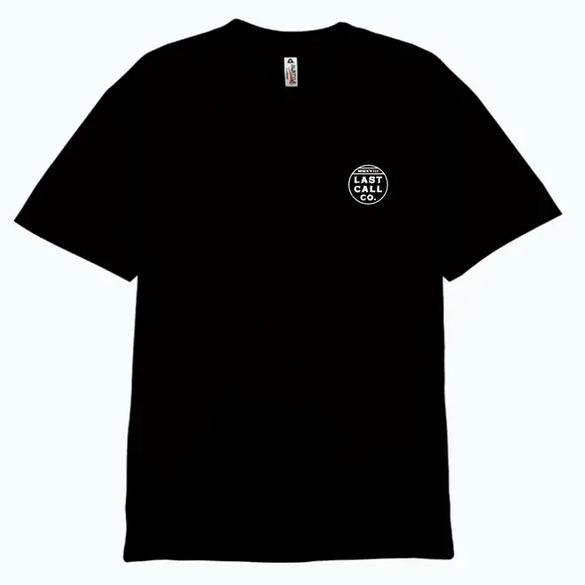 WHISKEY BENT SS TEE BLACK