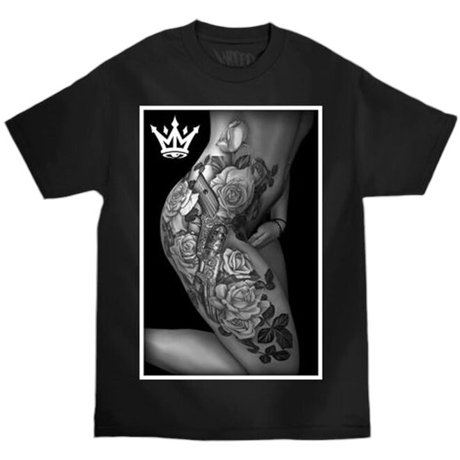 BODY ART SS TEE BLACK