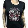 PAIN INTO POWER SCOOP SS TEE BLACK