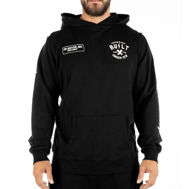 THE BUILT 2 LAST PO HOODY BLACK