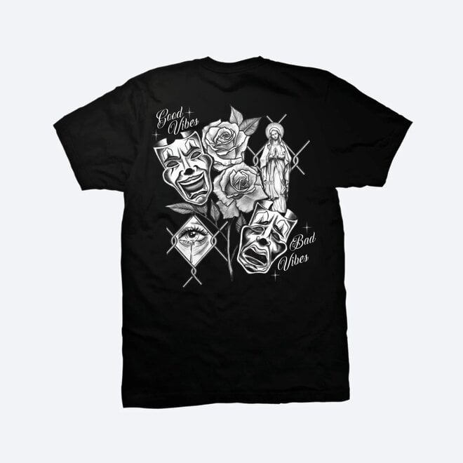 SAD GIRL SS TEE BLACK