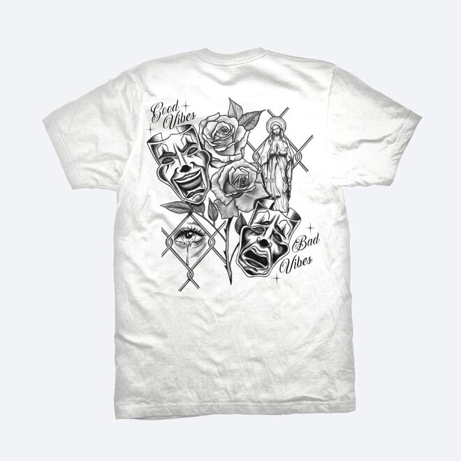 SAD GIRL SS TEE WHITE