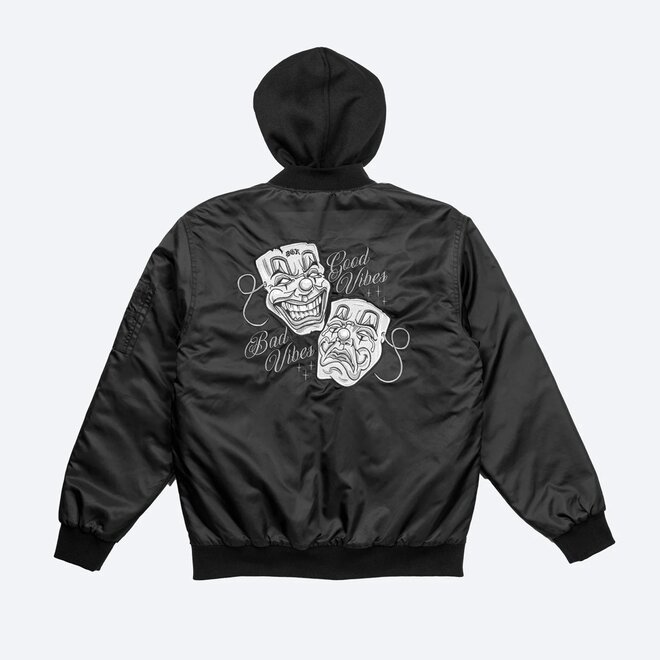 MINDSET BOMBER JACKET BLACK