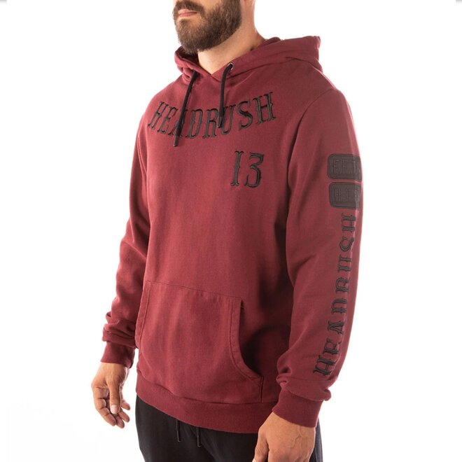 THE BULLET CHAPTOR PO HOODY BURGUNDY