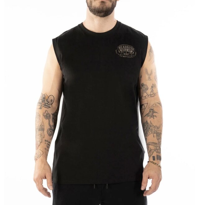 THE BIKER WINGS TANK TOP BLACK