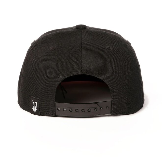 THE DEATH RIDE SNAPBACK HAT BLACK