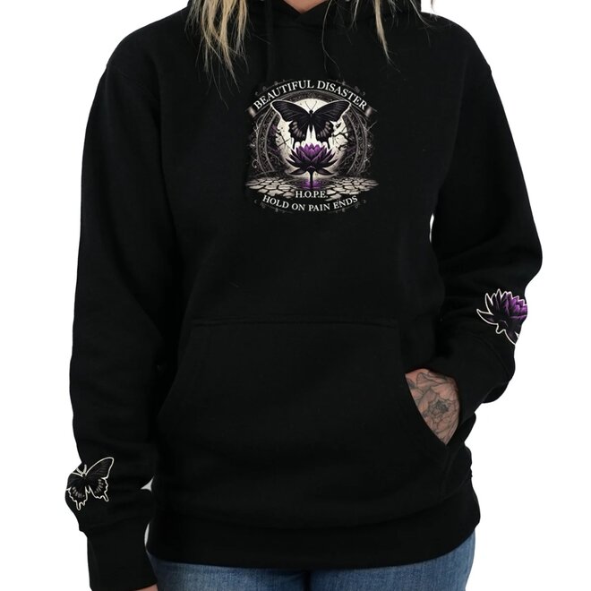 H.O.P.E. PO HOODY BLACK