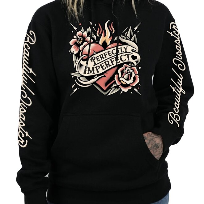 REBEL INK PO HOODY BLACK