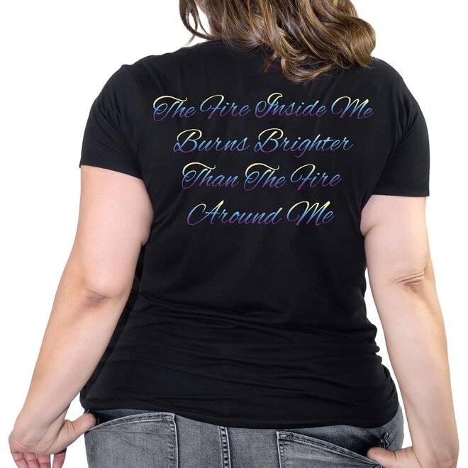 PHOENIX 6 SS TEE BLACK