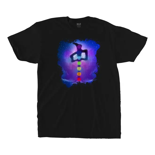 TRI BLEND CHAKRA CHUNG SS TEE BLACK