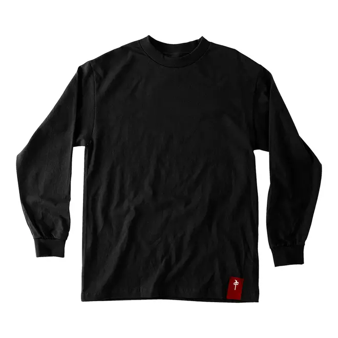 BOTTOM CHUNG LS TEE BLACK