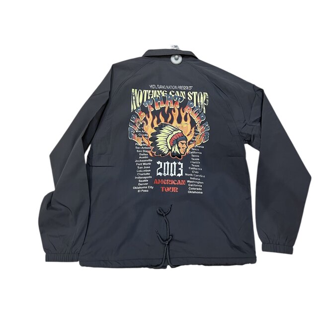 NATION COACHES JACKET STONE