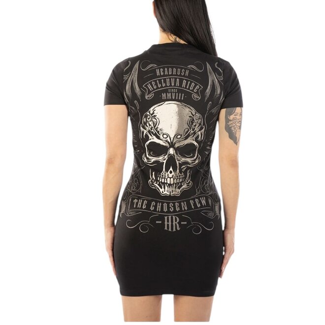 THE FOLLIE VINTAGE DRESS BLACK