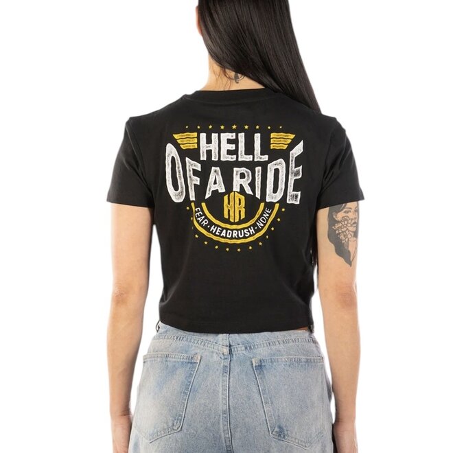 THE TORNADO SKULL CROPPED SS TEE BLACK