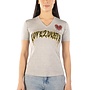 LOVE 2 DEATH VNECK SS TEE HEATHER GREY
