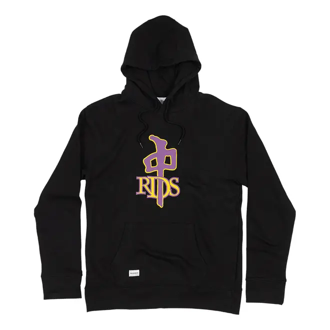 THE OG PO HOODY BLACK PURPLE