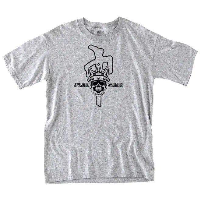X SWOLLEN MEMBERS SS TEE GREY