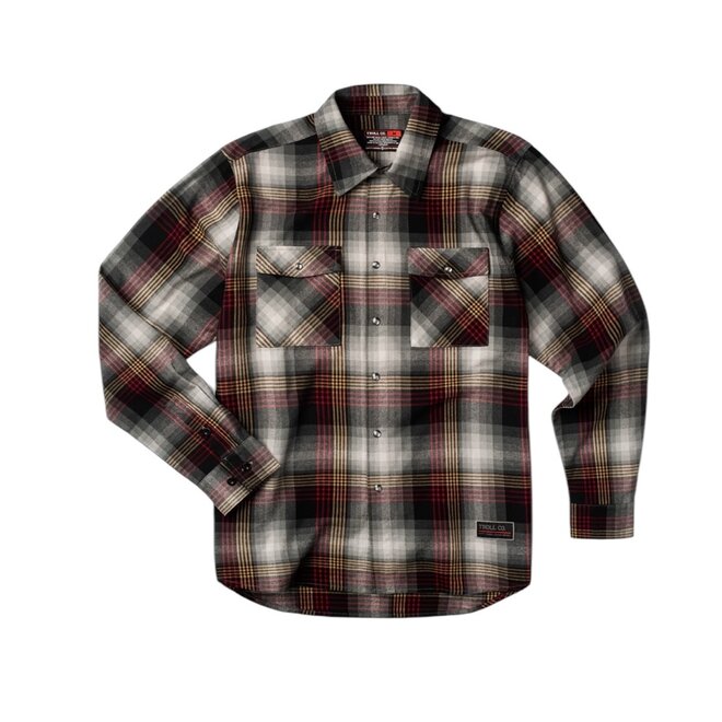 TRUE GRIT FLANNEL BLACK