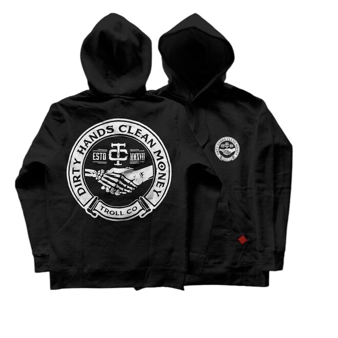 HAGGLER PO HOODY BLACK