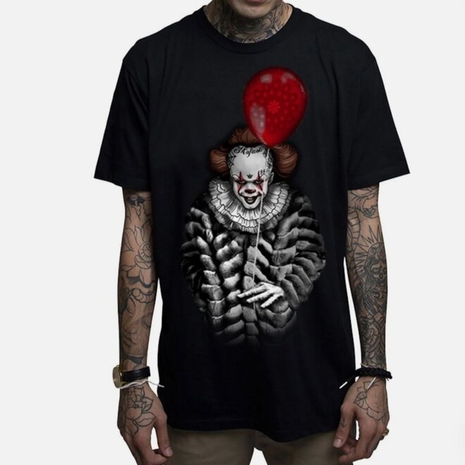 GAMBLING FOR PENNIES SS TEE BLACK